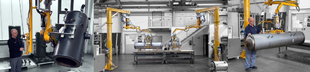 Handling von Metallbehältern